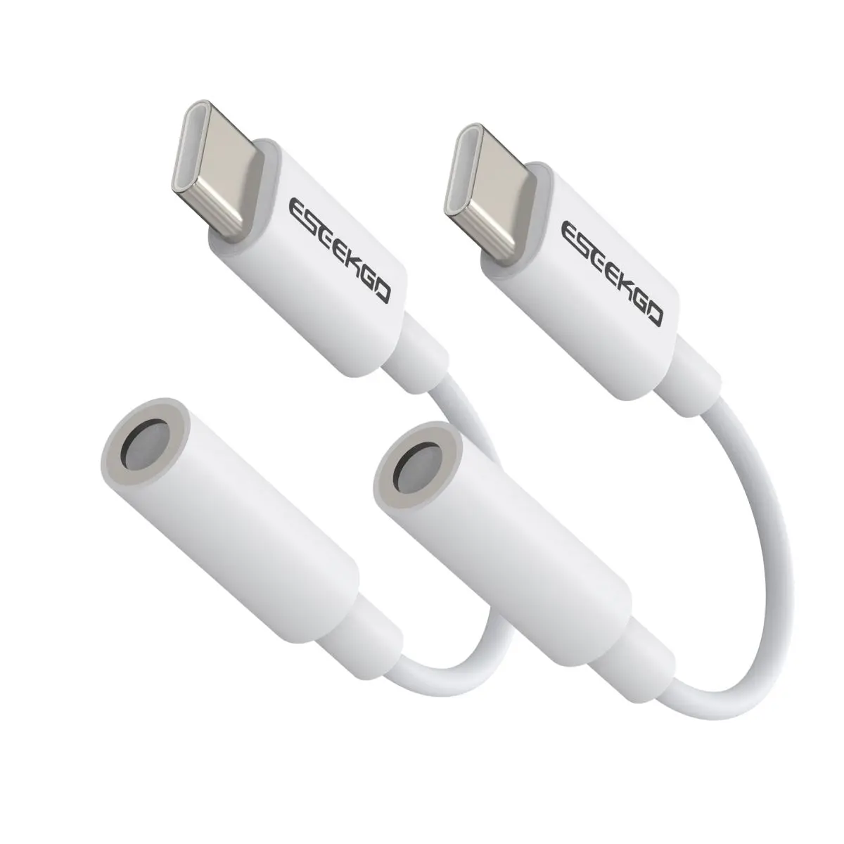 USB Type C to 3.5mm Female Headphone Jack Adapter, USB C to Aux Audio Dongle Cable Cord for iPhone 17 16 15 Samsung Galaxy S25 S24 S23 S22 Google Pixel 11 10 9 8 Headset Laptop Speakers
