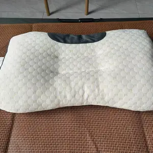 Neck Pillow Support Cushion, Ergonomic Design for Side & Back Sleepers, Breathable Fabric, Ideal Christmas Gift, Durable Cover, Soft Fill