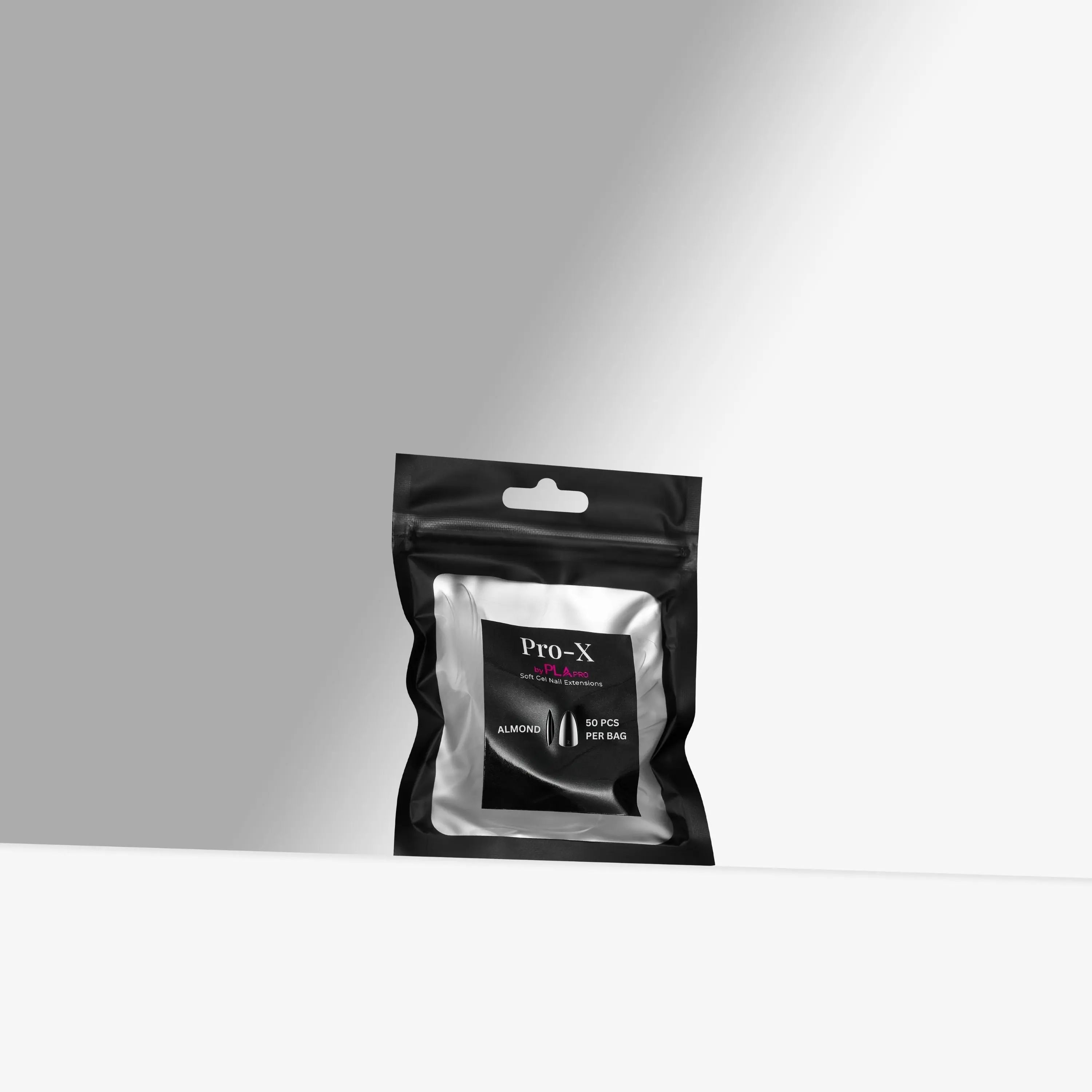 PLA Pro-X Soft Gel Extension Tips - Almond Refill (50 pcs.) | Nail Tips