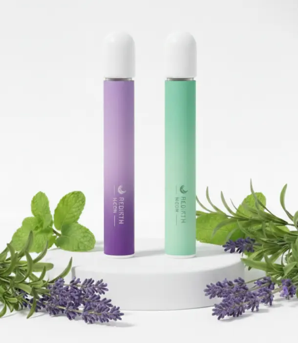 REDIRTH Nasal Care Inhaler Stick, Portable Aromatherapy Nasal Stick for Nasal Discomfort, Natural Herbal Essential Oil Nasal Inhaler