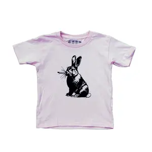 Smoking Rabbit Baby Tee