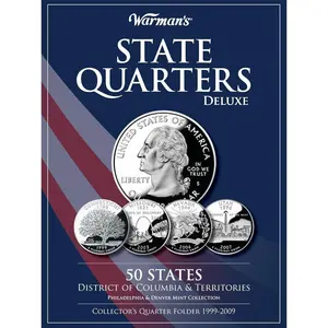 State Quarters 1999-2009 Deluxe Collector's Folder: District of Columbia and Territories, Philadelphia and Denver Mints (Warman's Collector Coin Folders) Hardcover – Download: Adobe Reader, November 12, 2009