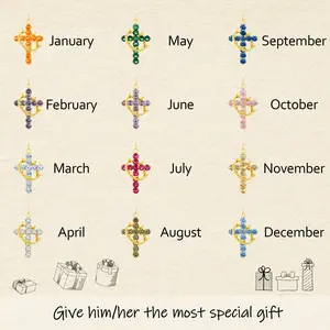 Tewiky Greenish Spring Jewelry Easter Colorful Simple Crowncross Pendant Choker Necklace for Women & Men & Girls Pretty Crown Cross Necklace For Daily Party Clothing Decor Trendy All-match & Exquisite  Jewelry for Outfits,Fashion Items Holiday gifts