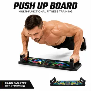 Enhanced Push-up Board Fitness Kit with 30 Holes, Portable Home Exercise Equipment for Chest, Arms & Core,Upper Body Toner for Men & Women Summervibes