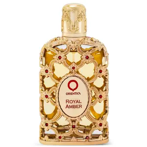 Luxury Collection Royal Amber Eau De Parfum 2.7oz / 80ml - Bergamot, Melon, Pineapple, Fruity, Gourmand, Amber, Woody, Vanilla, Musk - Arabic Perfume for Women & Men