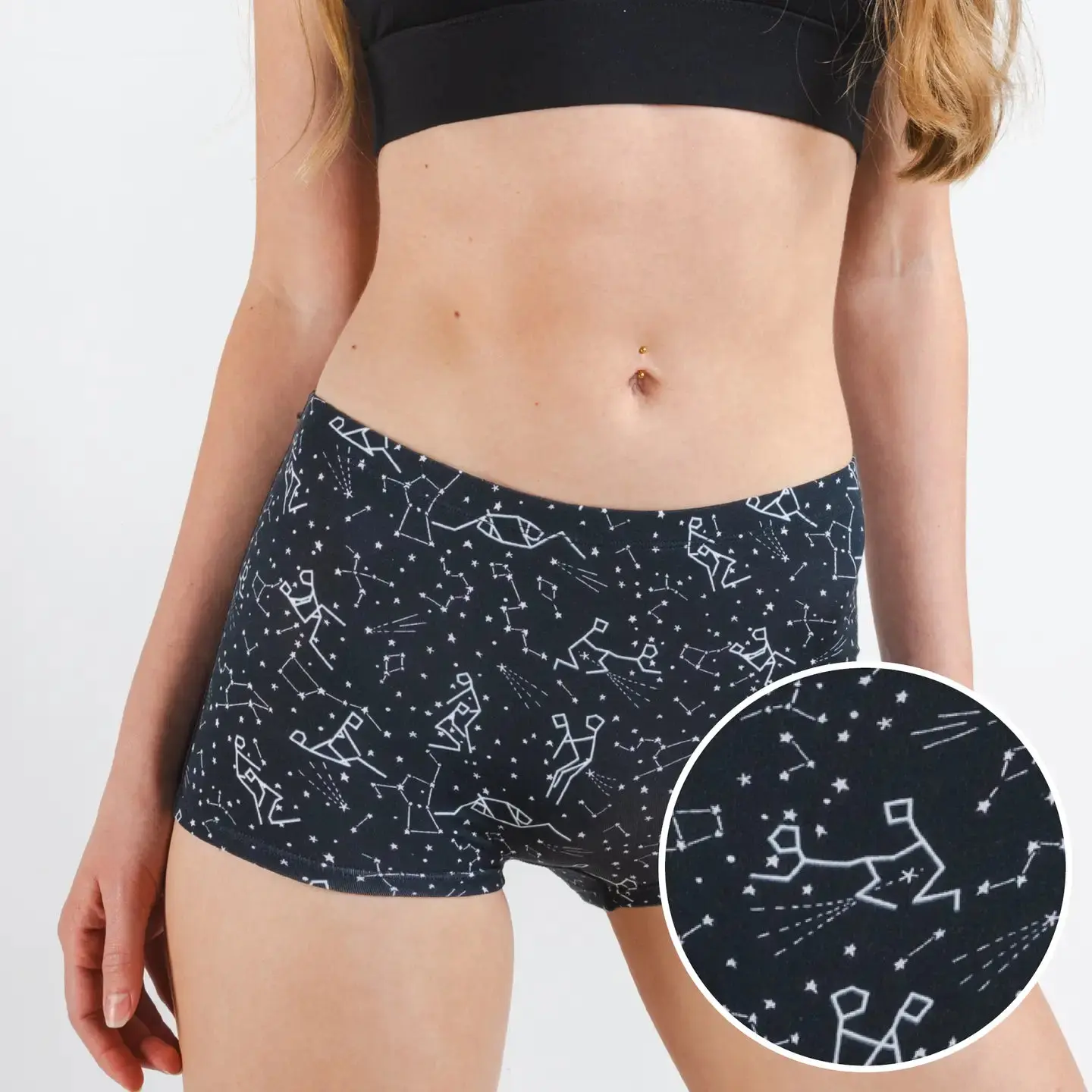 The Big Bang | Glow in the Dark Constellation Modal Boyshorts