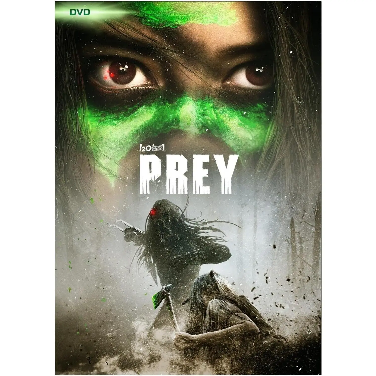 Prey Prequel DVD Video Disc - AC-3/Dolby Digital Audio, Dubbed, Subtitled