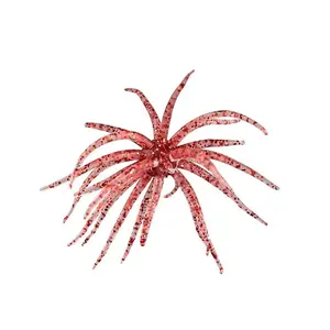 Floating Tpr Fishing Lure with Reflective Stars, Realistic Soft Artificial Sea Urchin Bait, Floating Swimming Lures, Fishing Tackle, 6 Colors, Suitable for Shore, Trout, Rivers, Lakes, Saltwater