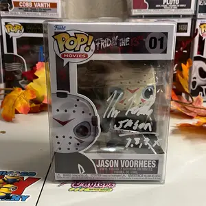 Funko Pop! Autographed Jason Voorhees Signed By Kane Hodder
