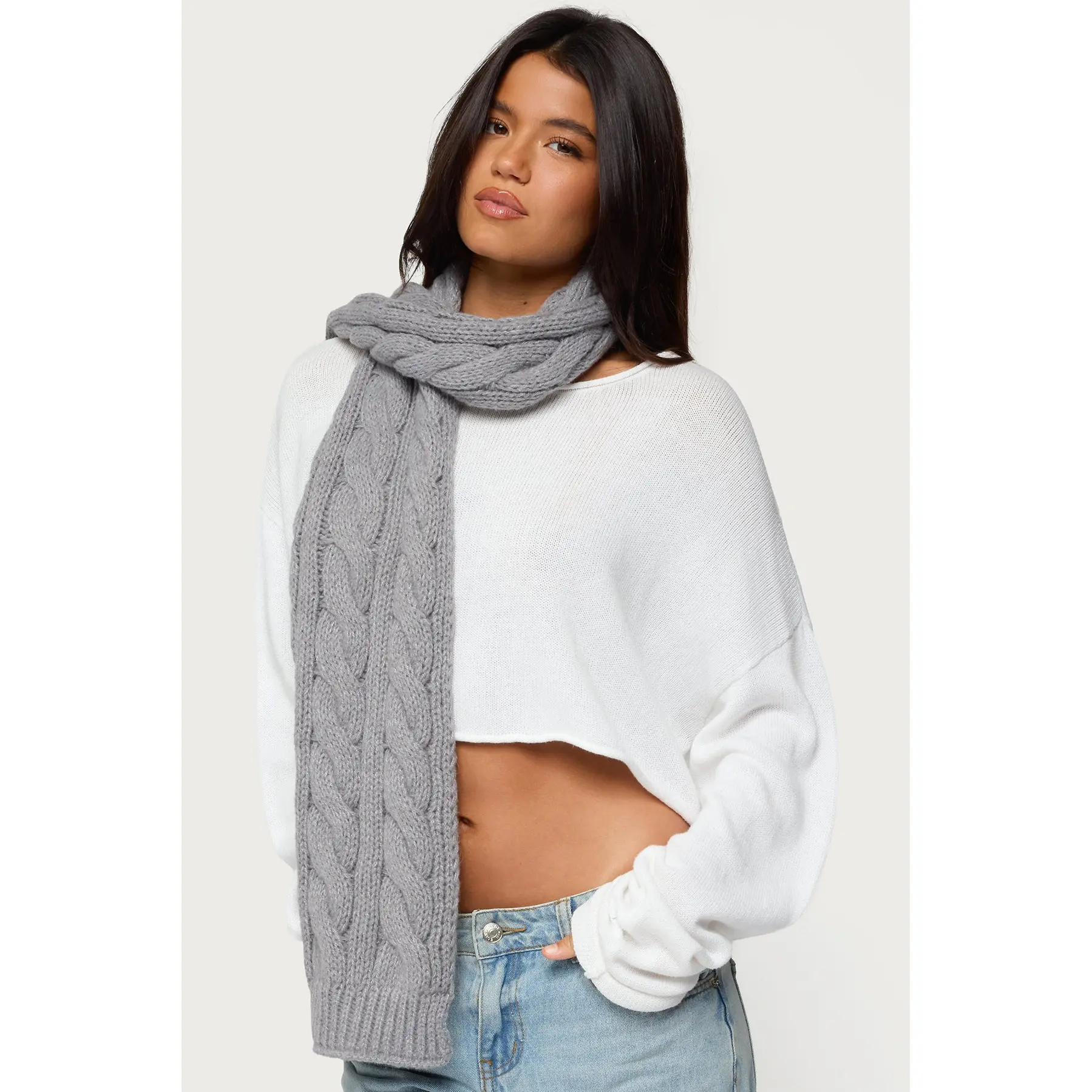 Cable Knit Scarf Cable Knit Scarf