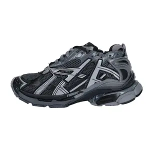 Balenciaga Runner Men's Low-Top Sneakers with Breathable Design and Casual Lace-Up Style Running Training Shoes Sporty Running Shoes millie bobby brown lip potato candy leah stranger things rings