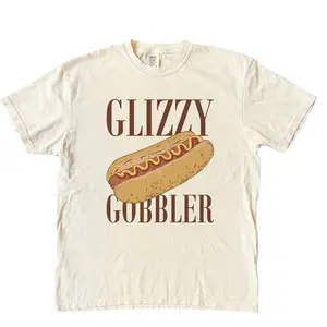 Glizzy Gobbler Hot Dog Tshirt, GLizzy Shirt, Funny Meme Shirt