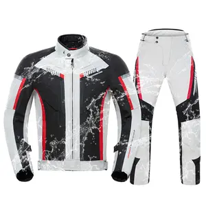 Waterproof Motorcycle Jacket Man Racing Jacket Wearable Motorcycle Pants Moto Clothing With EVA Protection