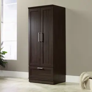 Sauder HomePlus Wardrobe/Storage Cabinet with Garment Hanging Rod & Adjustable Shelf for Modern Living