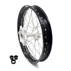 KKE 2.15x19" Rear Casting Wheel for Honda CR125R CR250R CRF250R CRF450R 2002-2013 A356T6 Aluminum Hub 7050T6 Rim 304 Stainless Steel Spoke
