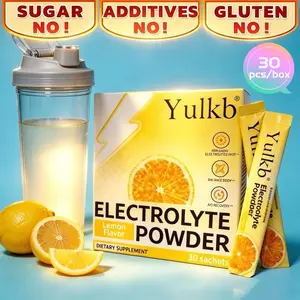 Sugar-FreeHydrationMultiplier -Hydration Drink-Convenient Single-Serving ,Gluten Free, Vegan,Zero-Convenient,Vitamin & Mineral Electrolytes|-30Servings Sugar-Free HydrationPackets[Hydration + Immunity-Apple, Strawberry, and Lemo Flavors]-30pcs