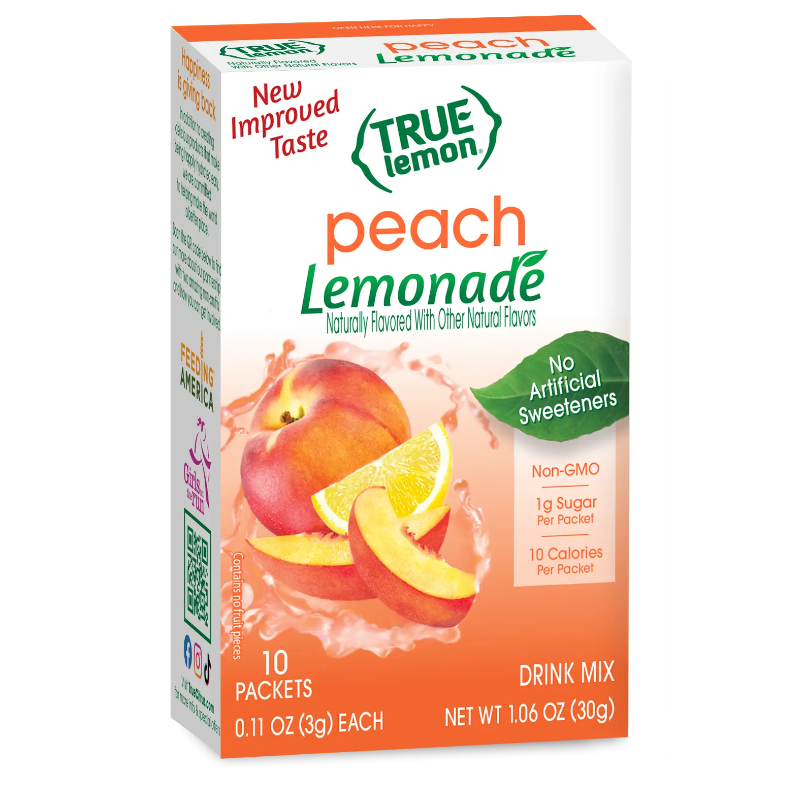 True Lemon Peach Lemonade