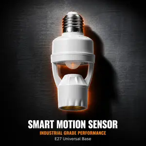 💡 Turn ANY Bulb into a Motion Sensor Light in 10 Seconds! No Wiring Needed! Upgrade Your Home for Less Than $10 | No Electrician Required #homeimprovement #diy #smarthome #lifehack #homeupgrade