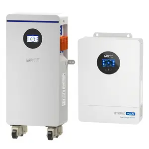 【Pack Deal Freight Shipping】WattCycle 16kWh 48V 314Ah Wall-Mounted LiFePO4  Lithium Battery with Smart BMS, Bluetooth, Active Balancing & Communication solar system