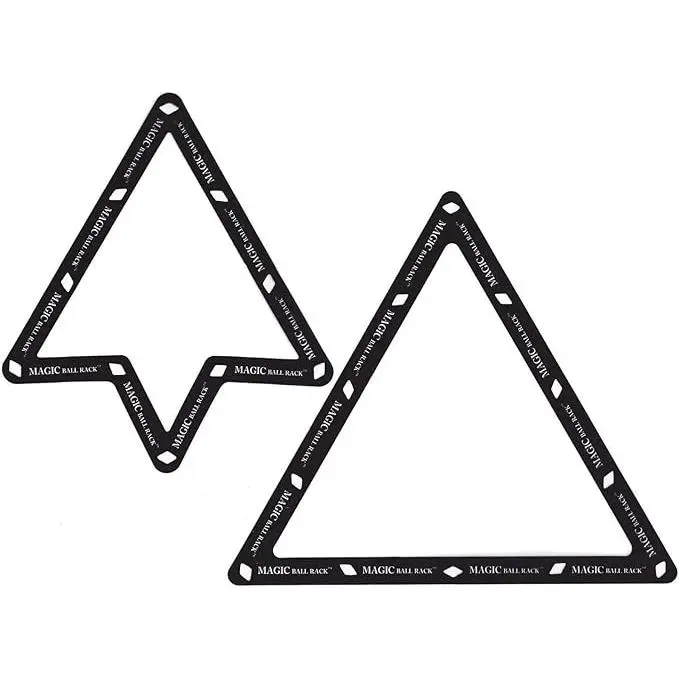 The Original Magic Billiard Ball Rack Combo 8 and 9-10 Ball Duo-Pack