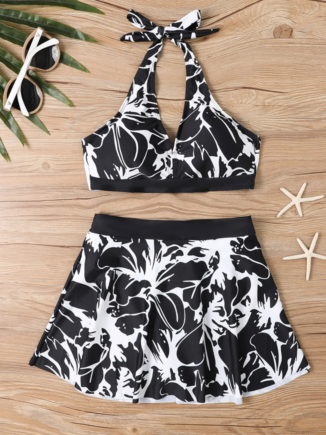 Women's Fashion Split Basque Halter Top, Stylish Design for Everyday Wear, Comfortable Fit, Perfect for Casual, Trendy Ladies' Clothing