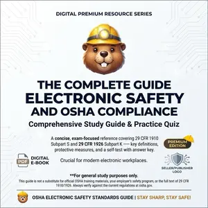 PASS Your OSHA Electrical Safety Exam on the First Try Best Guide Try Now ! PDF 100% on your device