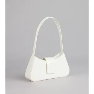 Sleek Shine Patent Shoulder Bag