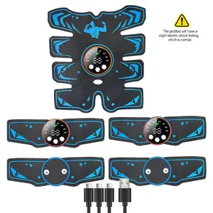 Smart Gym System, 1 Set Ab Trainer & Butt Massager & Accessories, Multi-part Massage Home Gym Essential for Abdominal Arm Hip Muscle Strength Training, Muscle Stimulator