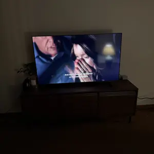 【Sliding Doors Design】ONBRILL 55"/63" Gorgeous Fluted TV Stand for TVs up to 60/70 Inch, Modern Entertainment Center with Power Outlet & Adjustable Shelves Storage for Living Room, Media Console,Bedroom Furniture,Christmas Gift