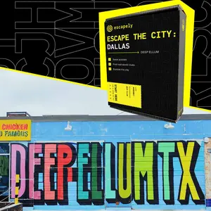 Outdoor Escape Room - Dallas - Deep Ellum - Find Clues & Solve Puzzles - Escapely