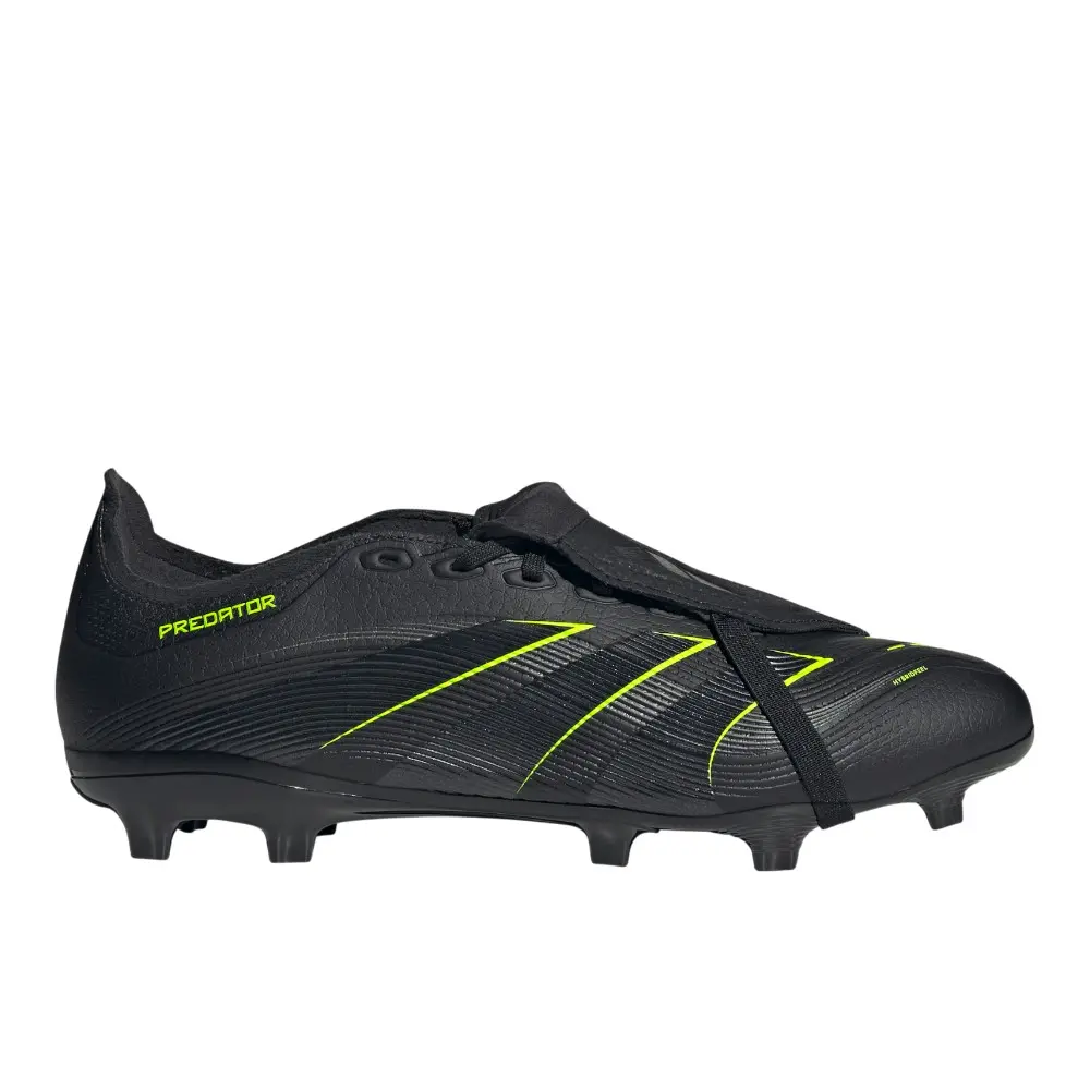 adidas Mens Predator League Fold-Over Tongue FirmMulti-Ground Soccer Cleats  - Black