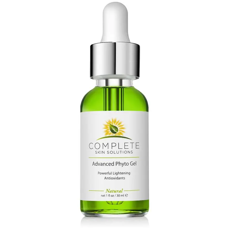Advanced Phyto Gel Skincare Serum, 1 oz, Lightening, Soothing, Evening Pigmentation & Redness Treatment