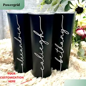 [CUSTOMIZED] Custom Personalized Name 20 Oz Tumbler, Girl's Trip Tumbler Stainless Steel, Gift for Brides