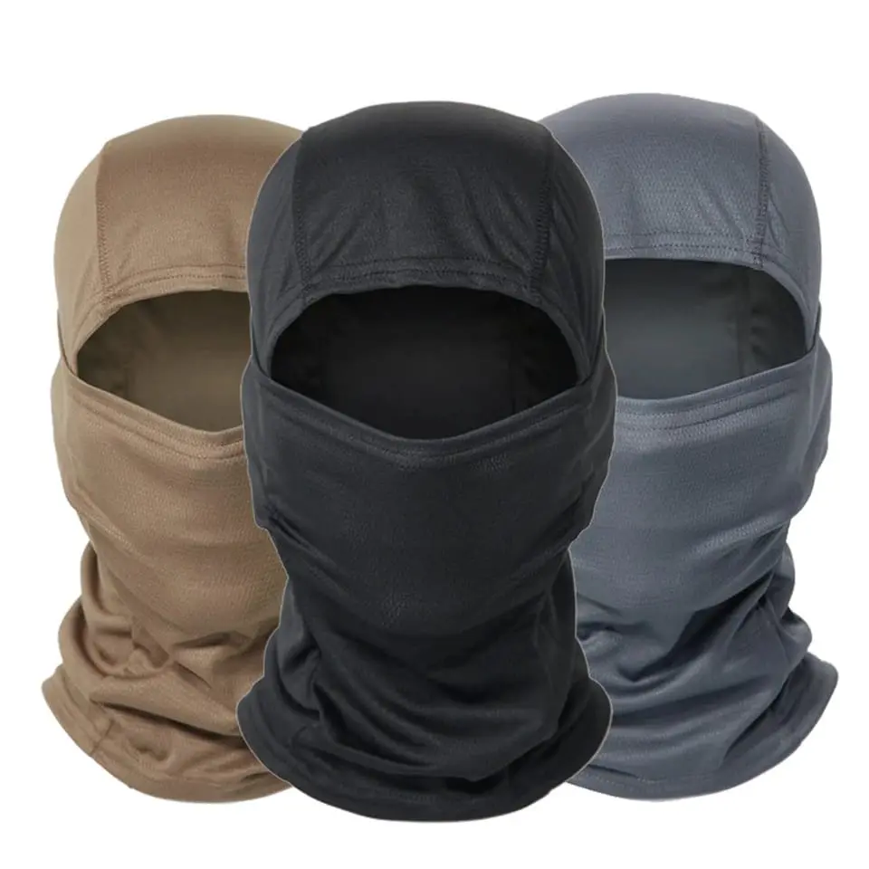 Tactical Windproof Balaclava Mask - Full-Cover Head Warm Shield, All-Season Use for Cycling, Hiking