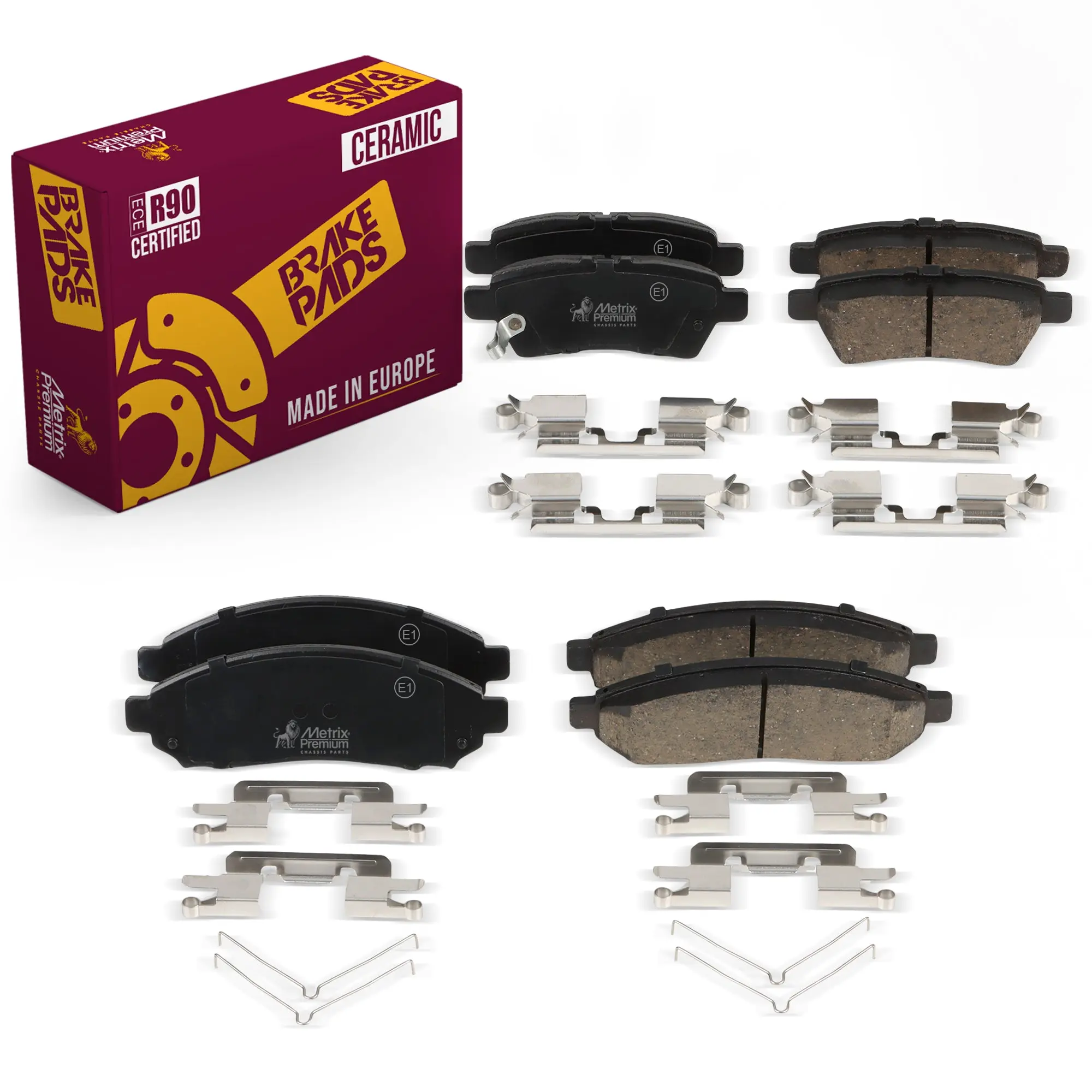 Front & Rear Brake Pad Kit 95783MT