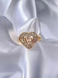 15 Quinceañera Ring (Size 5,6,7,8,9)