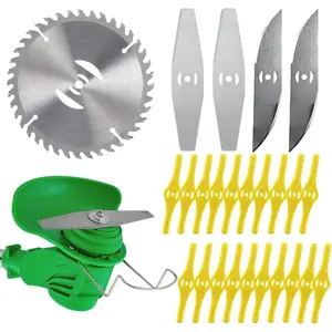 6" Weed Wacker Blades - Battery Powered Weed Wacker Attachments,Blade Weed Trimmer,Brush Blade Heads for String Trimmer Battery Powered