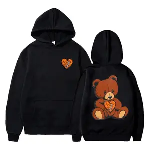 Ivan Cornejo Bear Hoodie Terapia Tour 2024, Streetwear Women Men Hooded Sweatshirt, Unisex Hoodie, Ladies Clothes for All Seasons