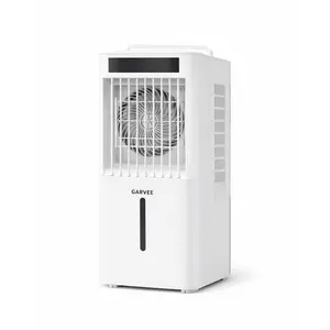 Garvee Portable Air Conditioner Fan, Evaporative Air Cooler with Remote & 2/4/8H Timer, 3-Speed Desktop Cooling Fan, Dual Mist Modes, 1600ml Tank, Adjustable 60-Degree Airflow, Night Light, for Room Dorm