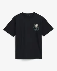 Express Del Sol Studio Palm Cotton Graphic T-Shirt