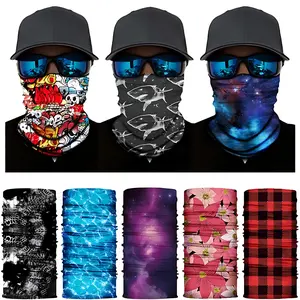 Fashion Cycling Face Mask Riding Scarf Breathable Seamless Neck Gaiter Women Bandana Headwear Headband Snood Ski Masks Balaclava 12-in-1 Legend 95% Polyester 5% Spandex