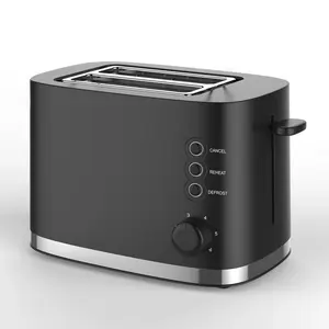Mini Stainless Steel Household Toaster Compact Breakfast Machine for Fast Even Toast Making