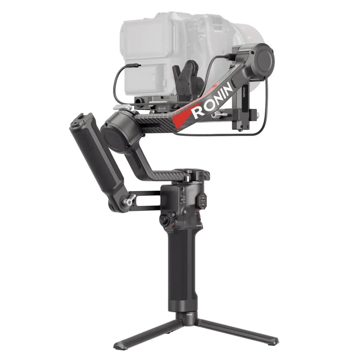 DJI RS 4 Pro Combo Camera Gimbal Stabilizer, Bluetooth-Enabled Vlogging Equipment with Essential Accessories
