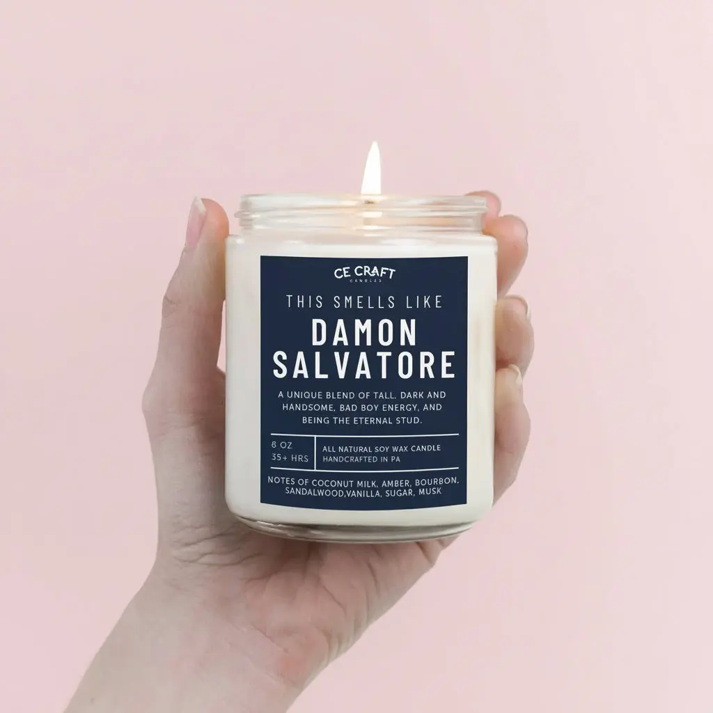This Smells Like Damon Salvatore Candle