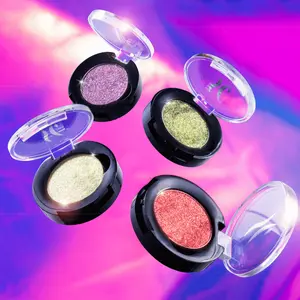 Lit Lidz Collection – Single-Color Glitter Cream Eyeshadow | Long-Lasting Pressed Glitter | Buildable & Easy to Apply