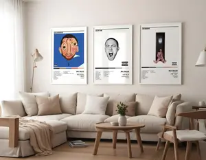 Mac-Miller Set of 3 Album Retro Poster, Hip Hop Poster,No Frame