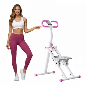 Stair Stepper for Home Gym Exercise, Vertical Climber Exercise Machine for Full Body Workout, Compact Folding Cardio Exercise Climber with Adjustable Handlebar mini stair stepper