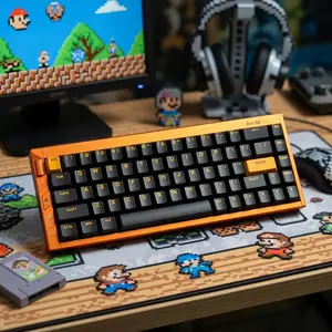 MCHOSE Ace 68 Turbo HE Magnetic Keyboard | 65% Aluminum | 16K Polling Rapid Trigger | 0.06ms office accessory desk seup
