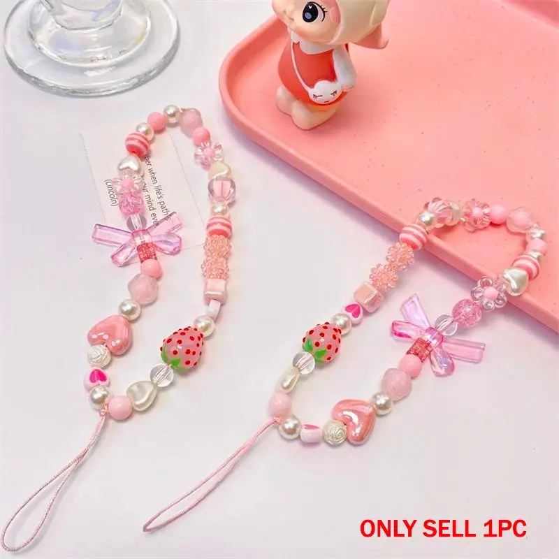 Cute Design Phone Chain, Anti-lost Phone Lanyard, Fashion Phone Charm for Women & Girls, Cell Phone Charm, Mobile Phone Decoration Accessories, Phone Accessory