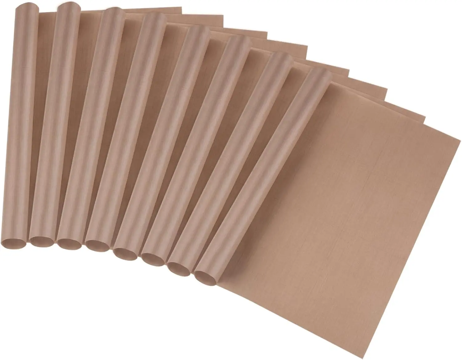 8PCS Teflon Sheet for Heat Press, 12" x 16" Heat Press Transfer Paper, Resistant Non-Stick Craft Mat for Transfer Machine, Ironing, Baking